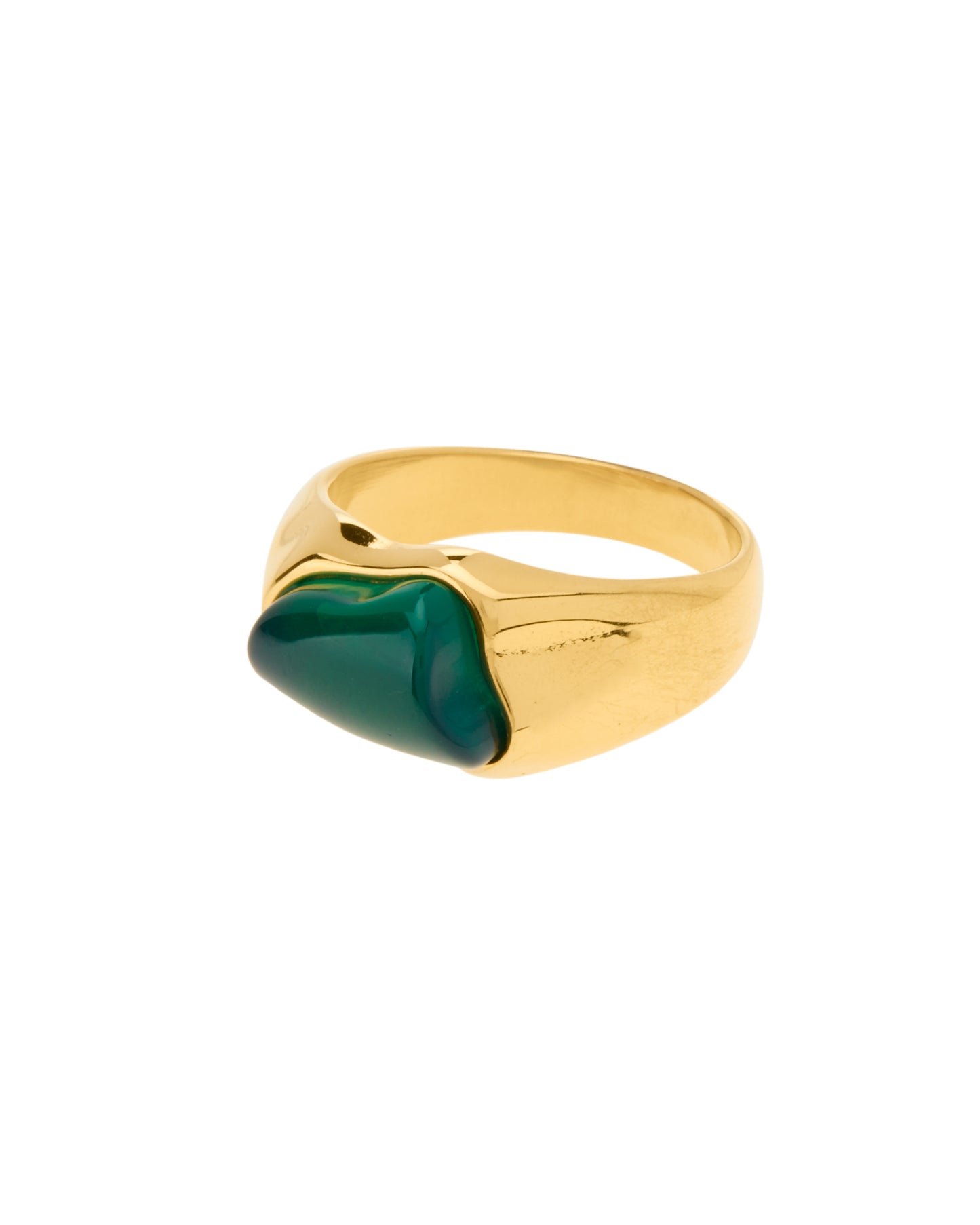Obelisk Ring Emerald