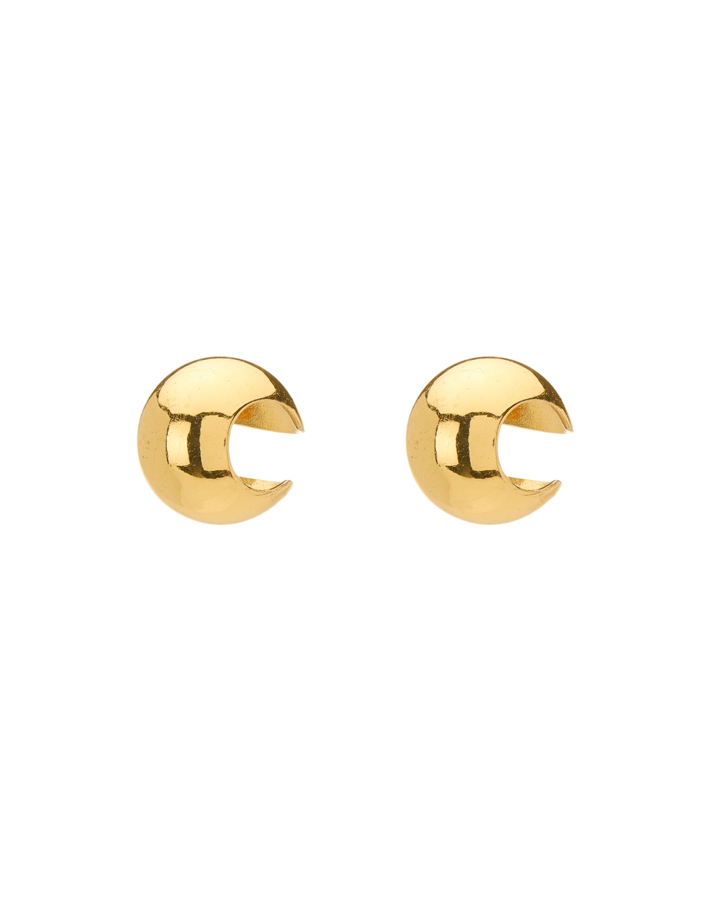 Cyber Gold Ear Cuffs