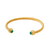 Sphinx Gold Bracelet - Emerald